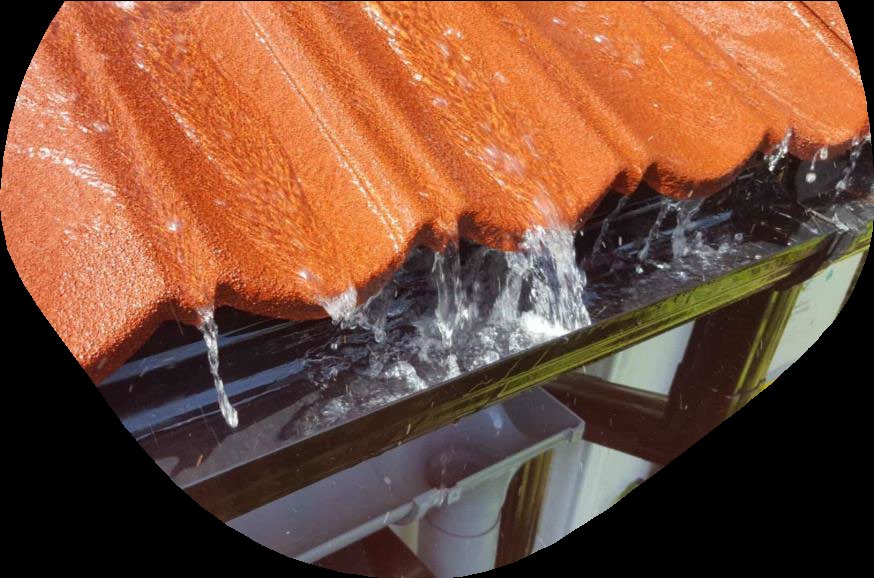 UPVC gutter system
